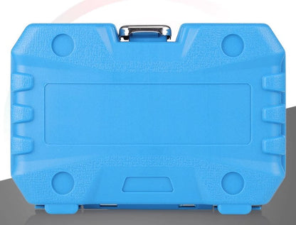 🔧📐Coffret douilles universel, cliquet angle réduit avec rallonge‑cardan, pour auto moto et meubles🚗✨